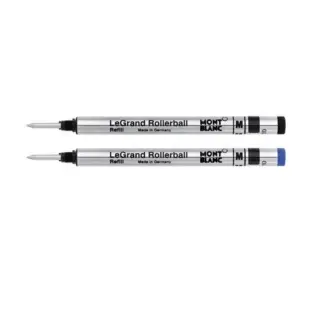 Montblanc rollerball vulling LeGrand in blauw of zwart (set van 2)