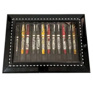 Montegrappa Zodiac sterling silver serie L.E. in luxe box