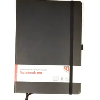 Quantore Notitieboek A4 Lijn Zwart