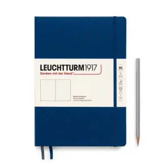 Leuchtturm1917 B5 Composition Notitieboek met harde kaft blanco Navy