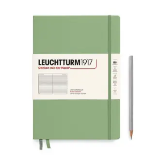 Leuchtturm1917 B5 Composition Notitieboek met harde kaft ruled Sage