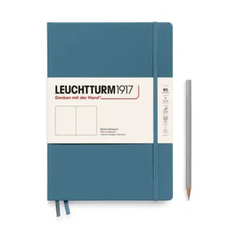 Leuchtturm1917 B5 Composition Notitieboek met harde kaft blanco Stone Blue