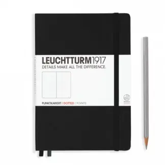 Leuchtturm1917 A5 Medium Notitieboek dotted Black