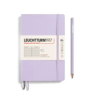 Leuchtturm1917 B6+ Paperback Notitieboek met zachte kaft ruled Lilac