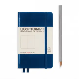 Leuchtturm1917 A6 Pocket Notitieboek blanco Navy Blue