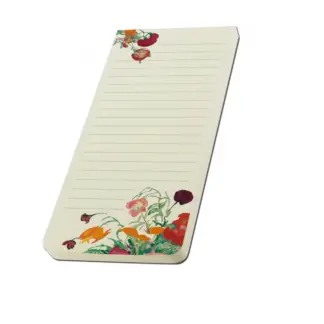 Bekking&Blitz To-Do-List Koelkastmagneet: Bloemen voor een gebloemde lap, Leo Gestel, Singer Laren