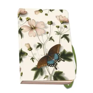 Bekking&Blitz A6 Notitieboek: Marsh-mallow and a Papilio troilus, Von Plenck, The Fitzwilliam Museum