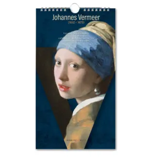 Bekking&Blitz Verjaardagskalender Meisje met de Parel, Johannes Vermeer, Mauritshuis