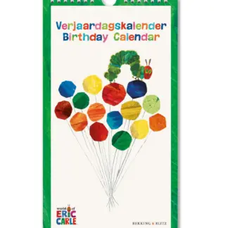 Bekking&Blitz Verjaardagskalender Eric Carle, De hongerige rups