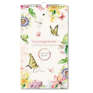 Bekking&Blitz Verjaardagskalender Michelle Dujardin, Butterfly Blossoms