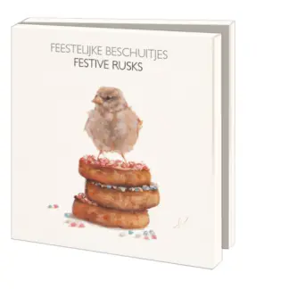 Bekking&Blitz (museum)kaartjes vierkant: Feestelijke beschuitjes, Angelique Weijers
