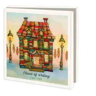 Bekking&Blitz (museum)kaartjes vierkant: House of writing, Gea Valk (Amnesty International)