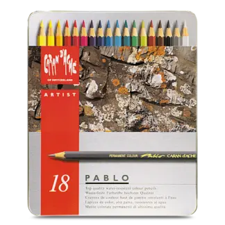 Caran d'Ache Pablo 18 in doosje