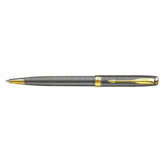 Parker Sonnet Chiselled Silver GT balpen