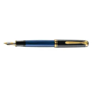 Pelikan Souverän M400 vulpen zwart / blauw