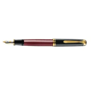 Pelikan Souverän M400 vulpen zwart / rood