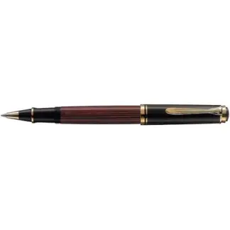 Pelikan Souverän R400 rollerball zwart / rood