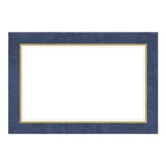 Caspari Tafelkaartjes Moiré Darkblue