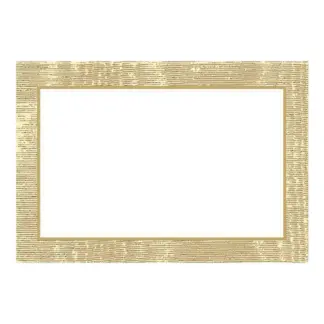 Caspari Tafelkaartjes Moiré Gold