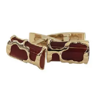 Visconti Art Corniola Manchetknopen