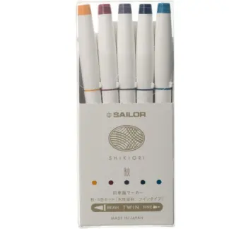 Sailor Shikiori Twin Brushpennen Four Seasons Autumn
