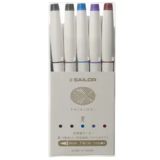 Sailor Shikiori Twin Brushpennen Four Seasons Spring