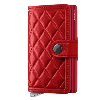 Secrid Premium+ Style Miniwallet Emboss Diamond Red