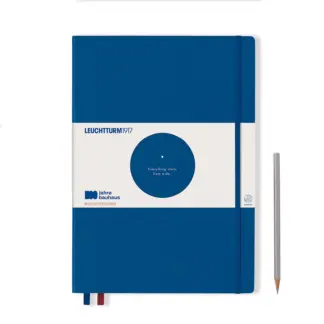 Leuchtturm1917 A5 Medium Special Edition 100 Jaar Bauhaus dotted Blue