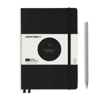 Leuchtturm1917 A5 Medium Special Edition 100 Jaar Bauhaus dotted Black