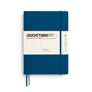 Leuchtturm1917 B5 Composition Notitieboek met hardcover Blanco Indigo