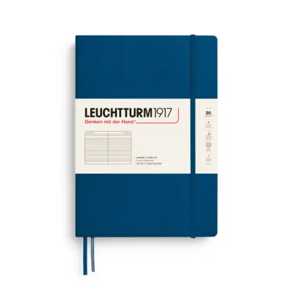 Leuchtturm1917 B5 Composition Notitieboek met hardcover Ruled Indigo